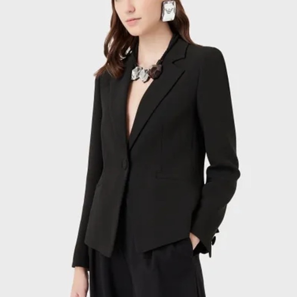 Giorgio Armani- NWT Black Classic Blazer